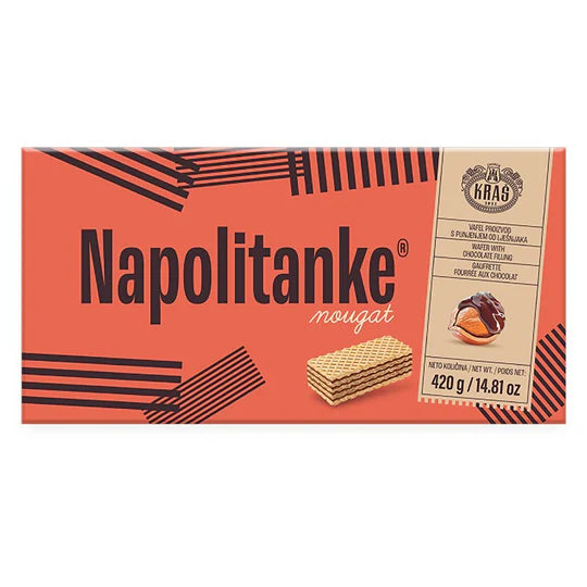 KRAS Wafer/Napolitanke Nougat 420g