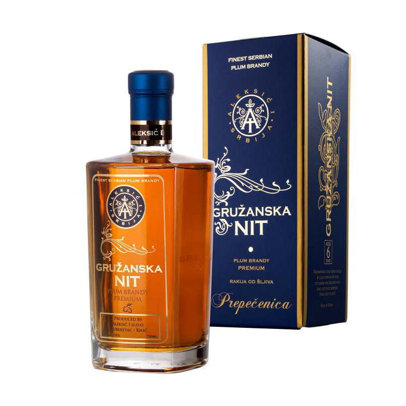 GRUZANSKA NIT Plum Brandy PREMIUM Aged 6 Years