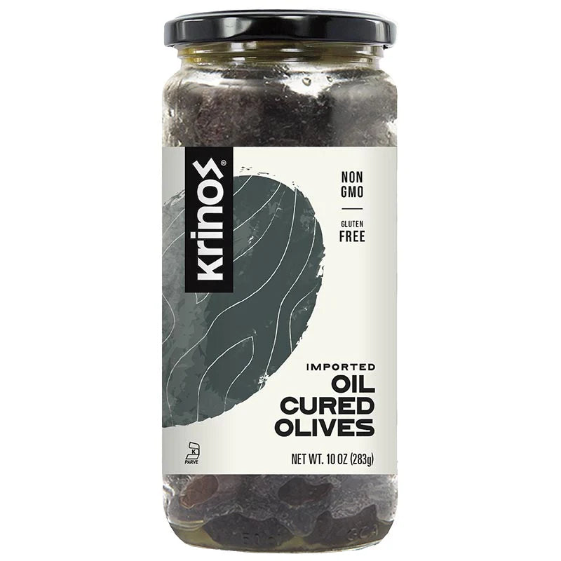 KRINOS Olives Black Oil Cured