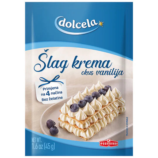 DOLCELA Slag Cream Vanilla 45g
