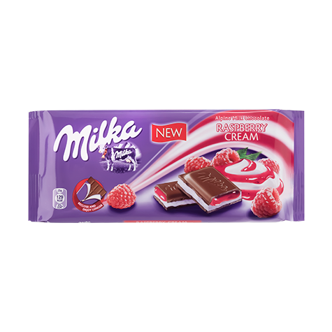 MILKA Raspberry 93g