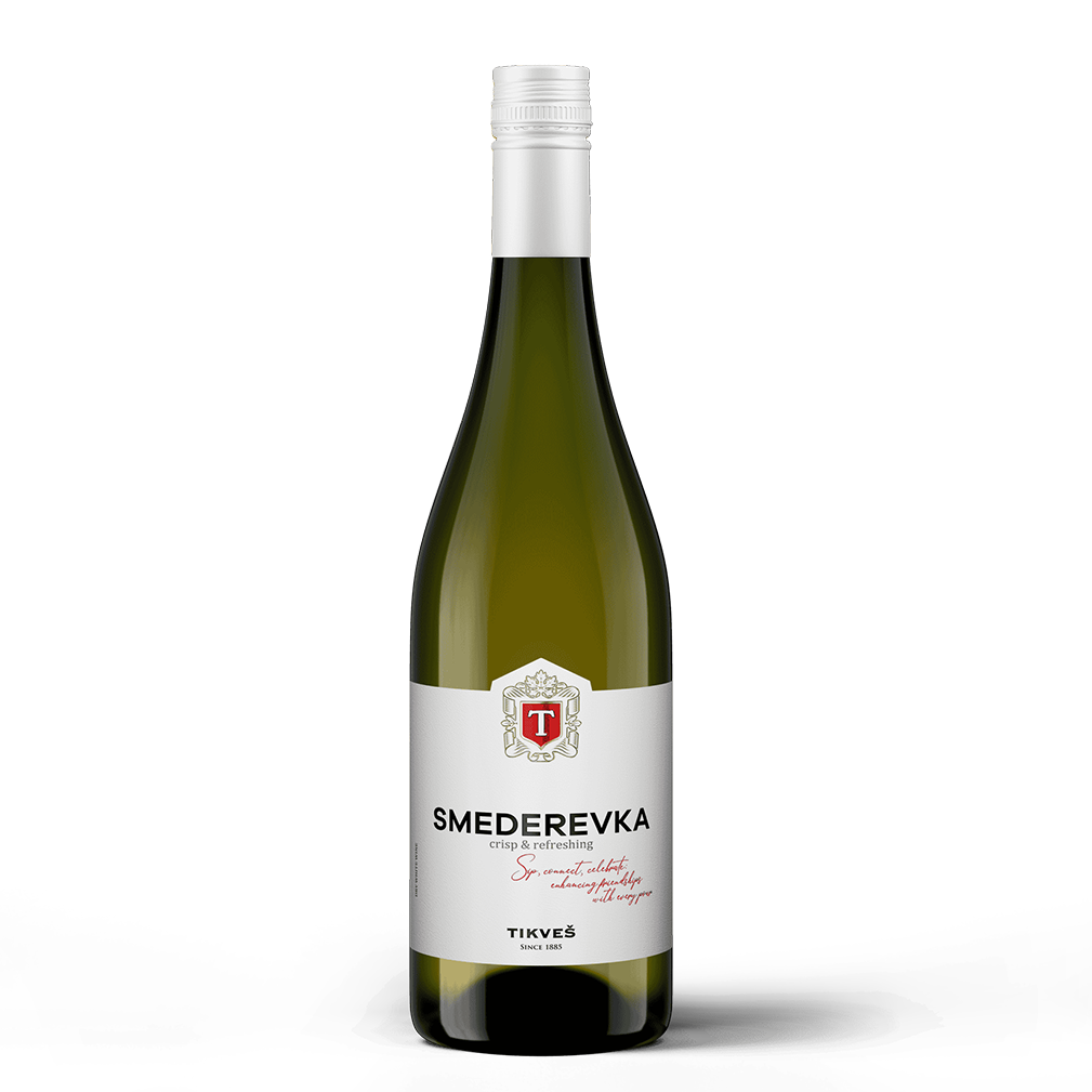 TIKVES Classic Smederevka Dry White Wine