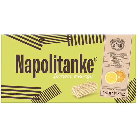 KRAS Wafer/Napolitanke Lemon Orange 420g