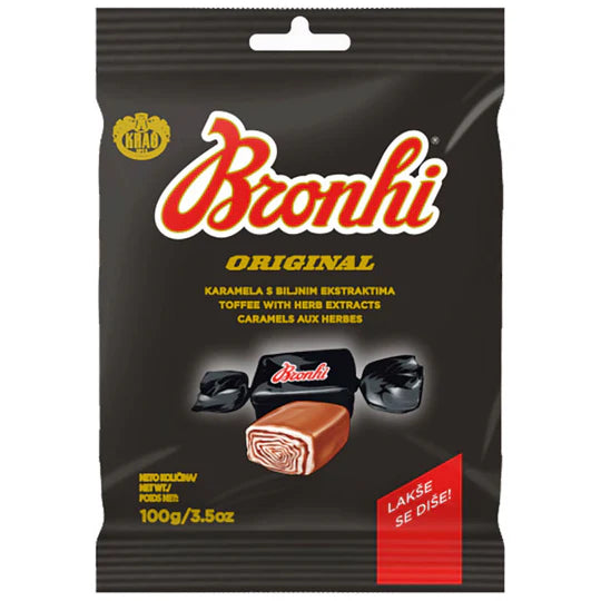 KRAS Bronhi Toffee 100g
