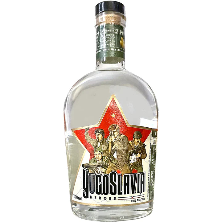 YUGOSLAVIA Heroes Williams Pear Brandy [Viljamovka]