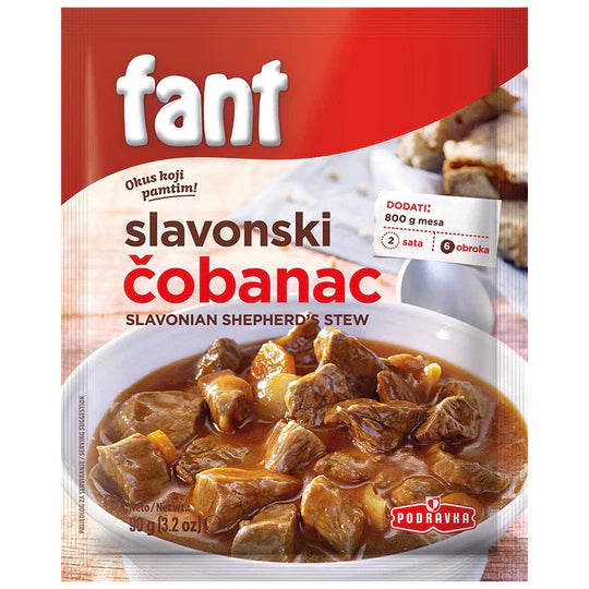 FANT Seasoning Slavonski Cobanac/Slavonian Shepherd's Stew 90g