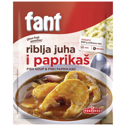 FANT Seasoning Riblja Corba/Fish Soup 60g