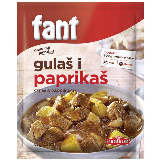 FANT Seasoning Gulas I Paprikas/Stew 65g
