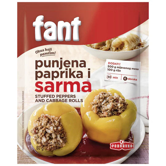 FANT Seasoning Punjena paprika/Stuffed Peppers