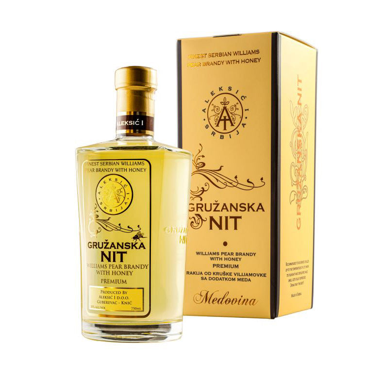 GRUZANSKA NIT Williams Pear Brandy w/Honey