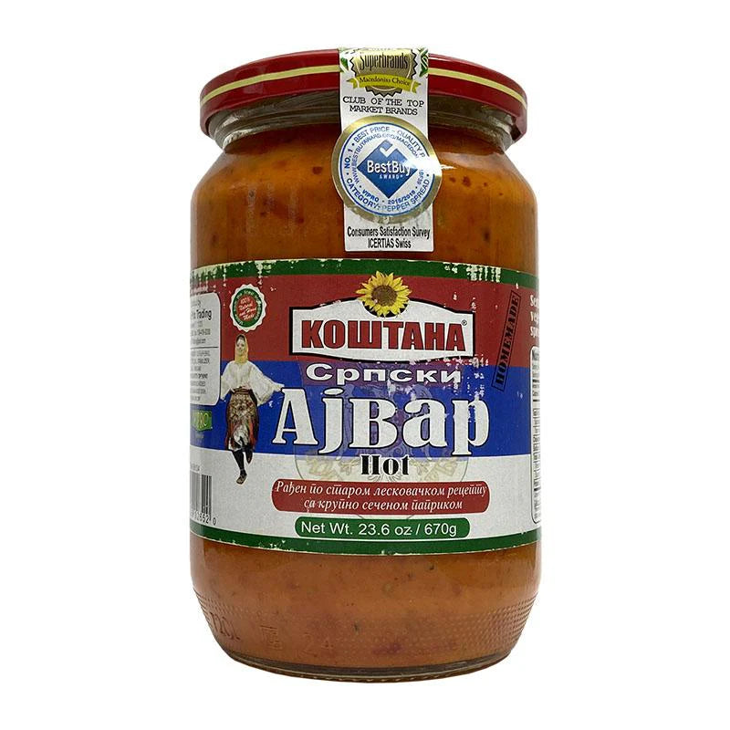 KOSTANA Ajvar Serbian Hot