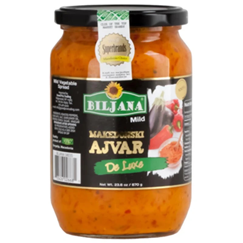 BILJANA Ajvar Deluxe Mild 670g