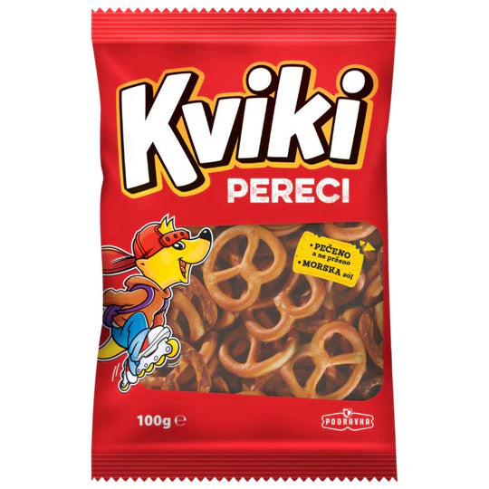 PODRAVKA Kviki Pretzel/Pereci 100g
