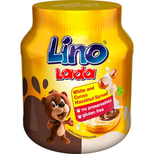 PODRAVKA Linolada Spread White and Cocoa Hazelnut