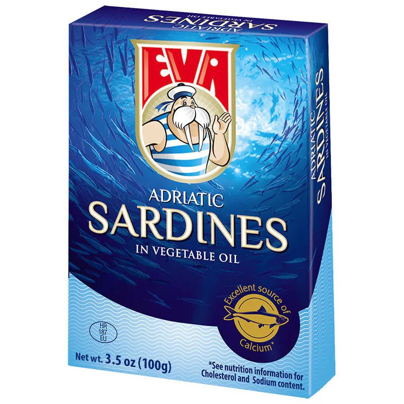 PODRAVKA Eva Sardines Vegetable Oil  115g