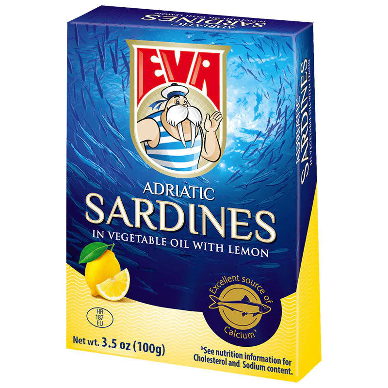 PODRAVKA Eva Sardines Whit Lemon 115g