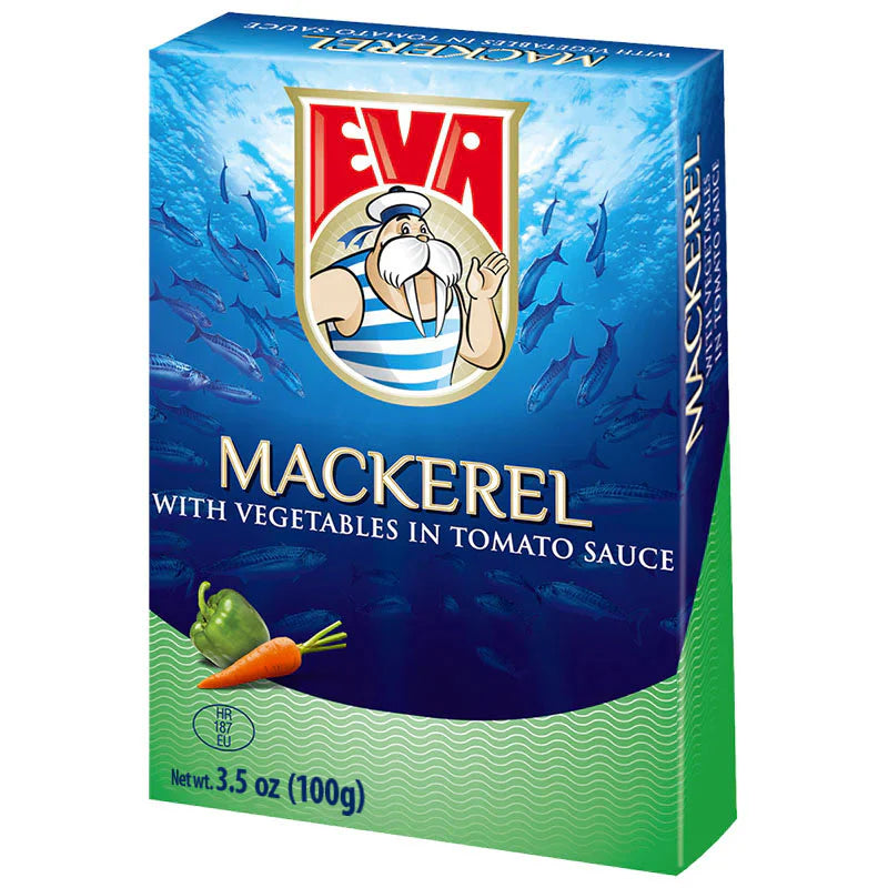 PODRAVKA Eva Mackerel Whit Vegetables in Tomato Sauce