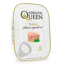 ADRIATIC QUEEN Tuna In Vegetable Oil