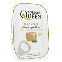 ADRIATIC QUEEN Mackarel In Vegetable Oil