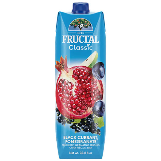 FRUCTAL Classic Pomegranate-Black Currant 1L