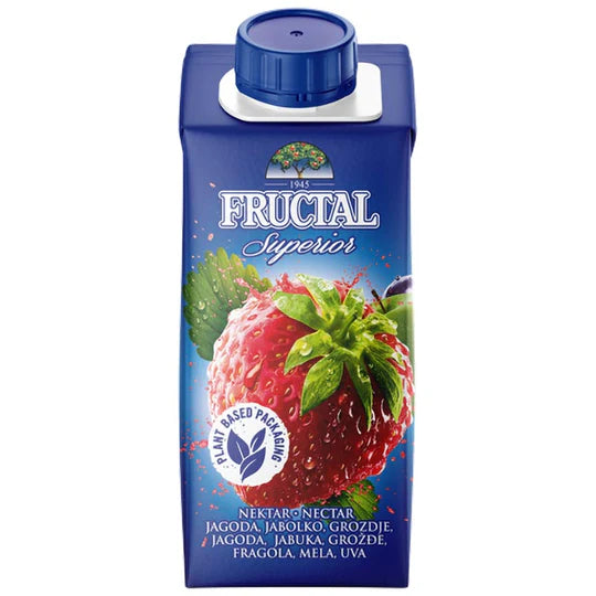 FRUCTAL To Go Strawberry 0.2L